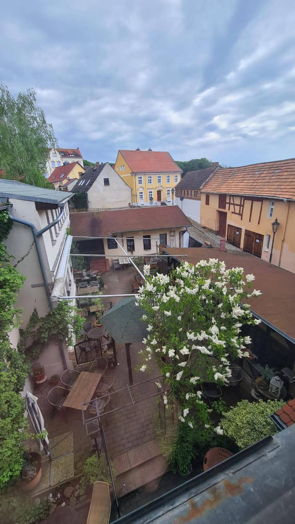 Hotel-Garni "Zum Loewen" Bad Freienwalde Bagian luar foto